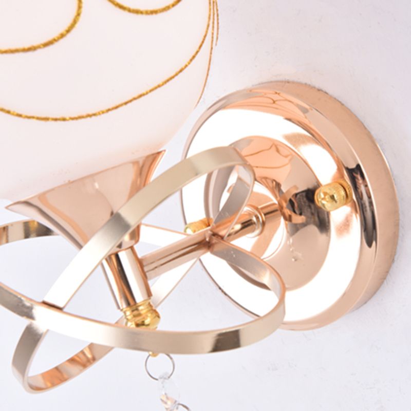 Modern Simple Iron Vanity Light Ball Shape Vanity Lamp for Living Room