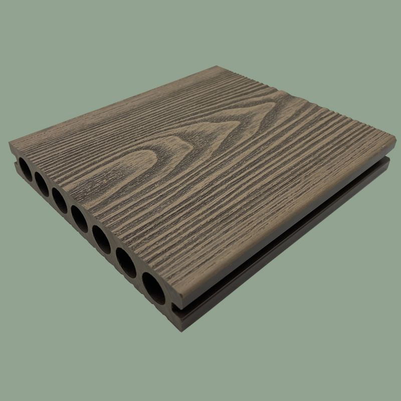 Embossed Square Patio Flooring Tiles Composite Nailed Flooring Tiles Garden