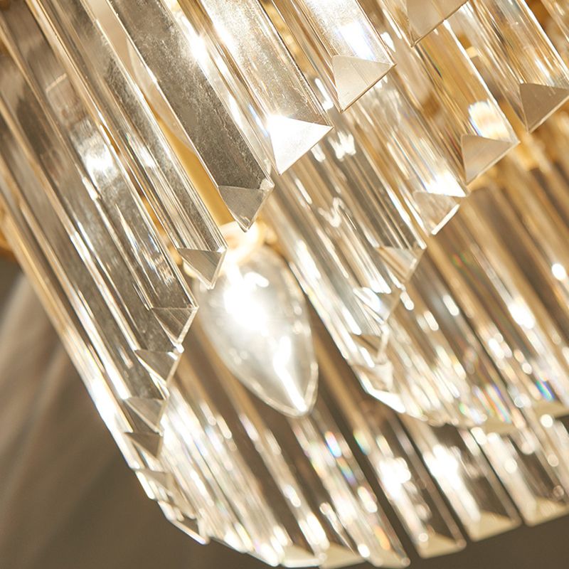 Inbouw plafondverlichtingsarmaturen Rustieke stijl Kristallen verlichtingsarmatuur voor woonkamer