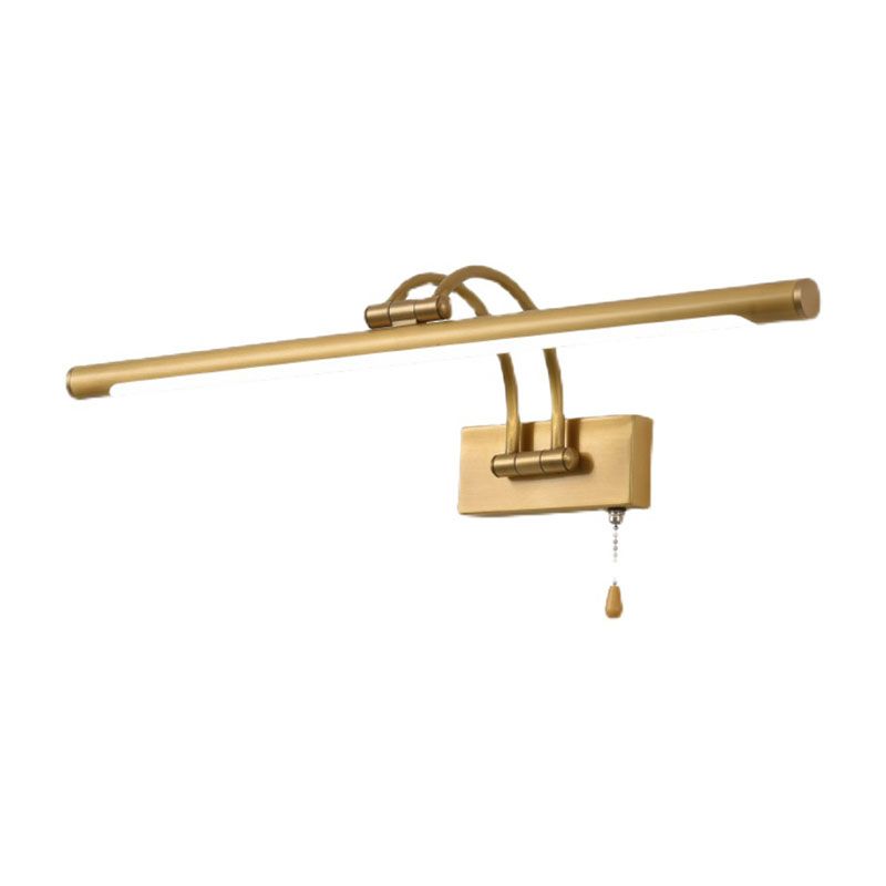 Vanité de vanité linéaire Lumière postmoderne à 1 lumière Appiculture murale pour salle de bain