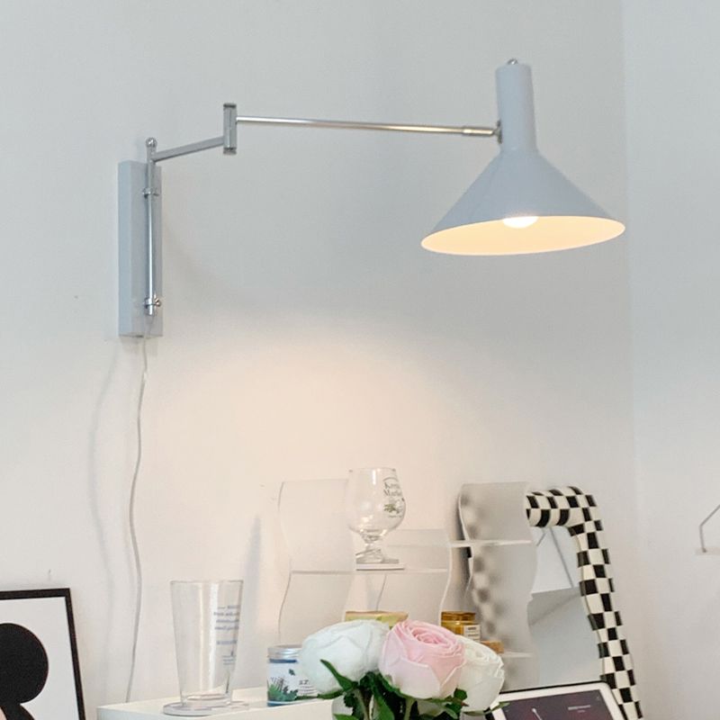 Modernism Wall Sconce Adjustable Iron 1 - Light Wall Lighting Fixture