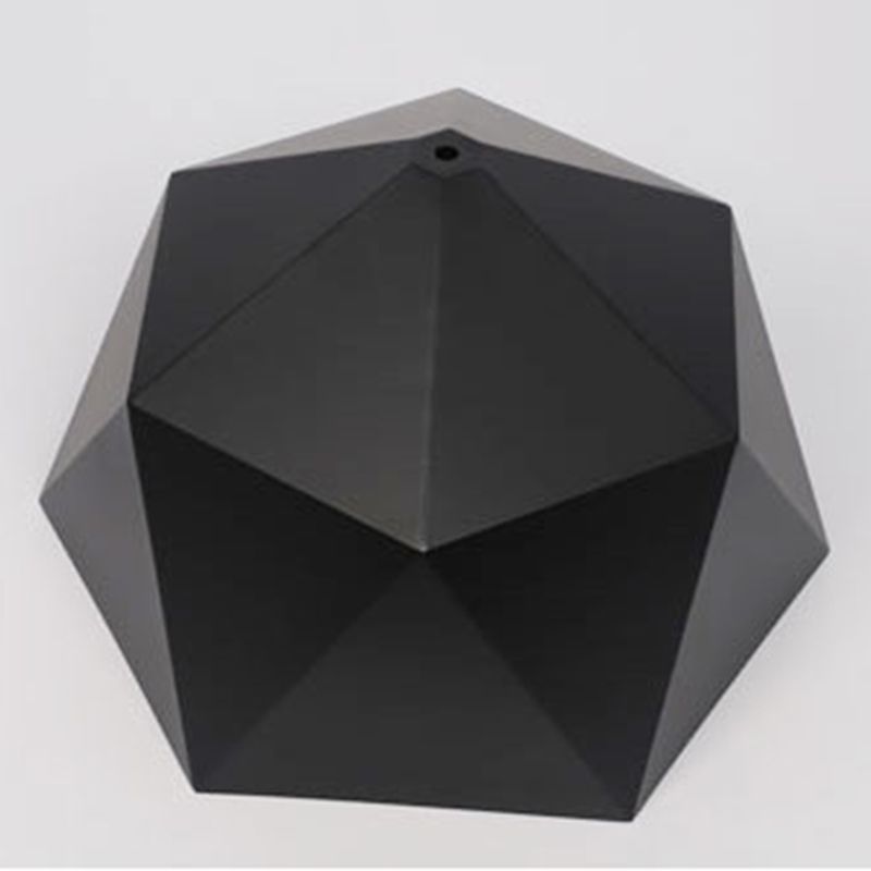 Geometric Ceiling Pendant Lamp Modern Style Metal Pendant Light Fixture for Restaurant