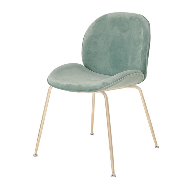 Chaises en métal de style scandinave maison des chaises sans bras solides pour cuisine