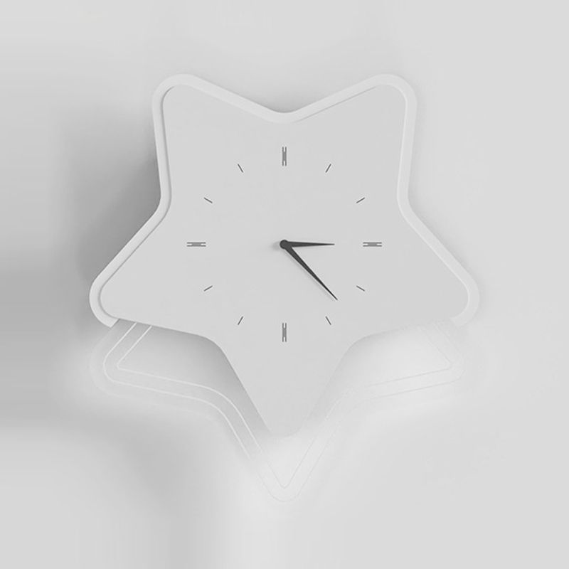 Single White Modernism Wall Mounted Sconce LED Unique Wall Light