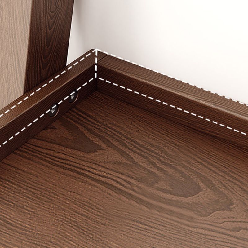 Modern Style Ladder Bookshelf Massivholzregal Bücherregal für Zuhause