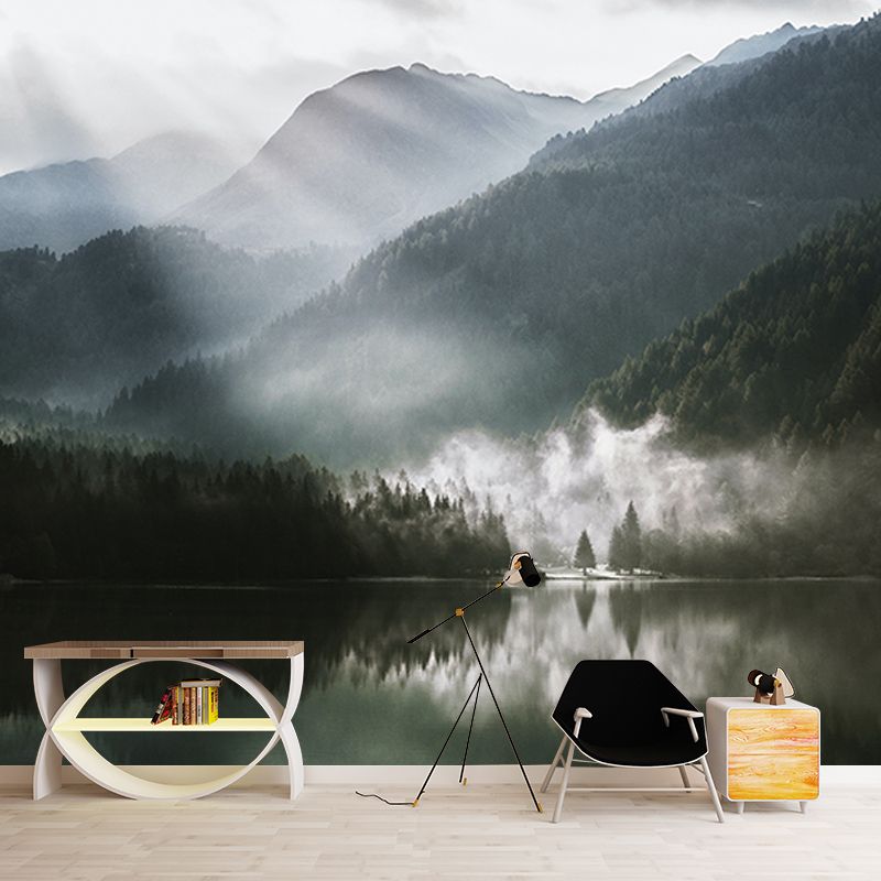 Wallpaper Forest Mildew Resistant Mural Photography Sleeping Room Wall Mural