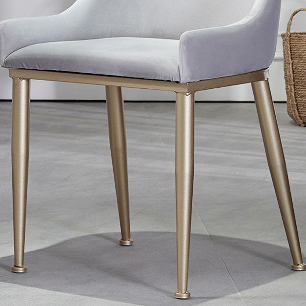 Glam Style 1/2/3/5 Pieces Dining Furniture Set Rectangle Dining Room Table and Chair Set