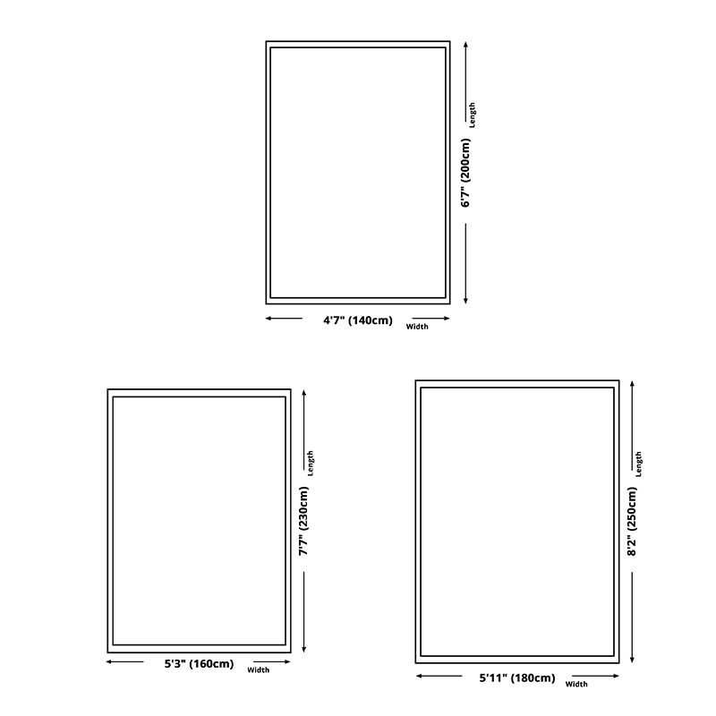 Grey Modern Area Carpet Tie-Dye Pattern Polyester Area Rug Easy Care Rug for Living Room