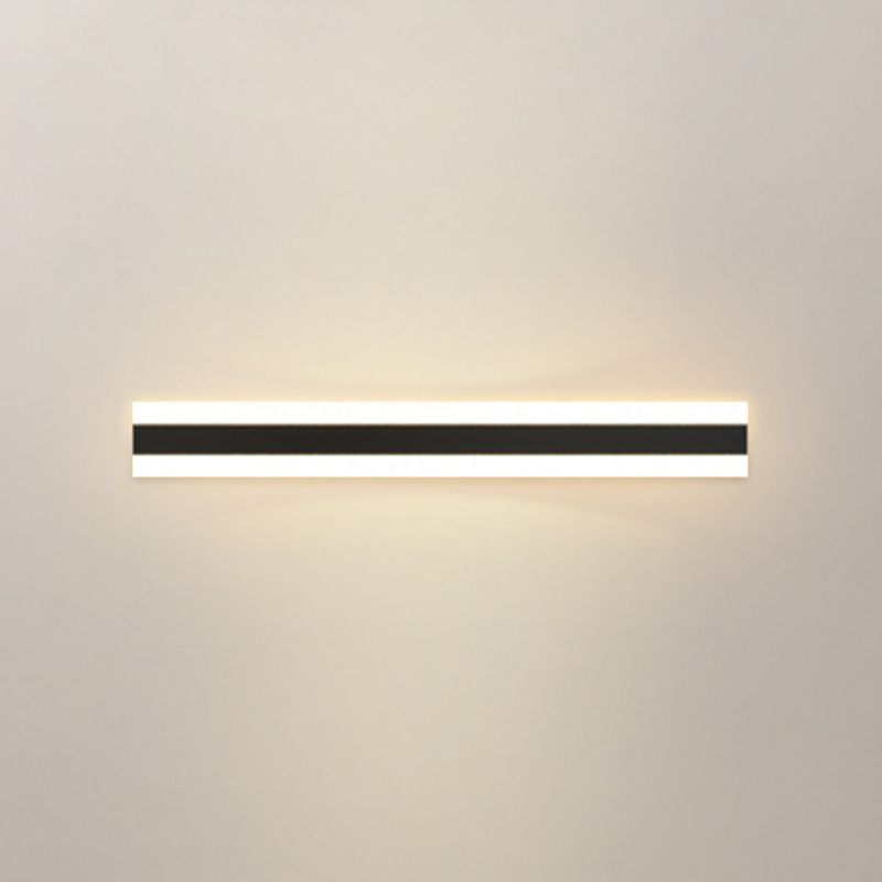 Modern Black Vanity Lighting LED Metal Bath Light for Bathroom