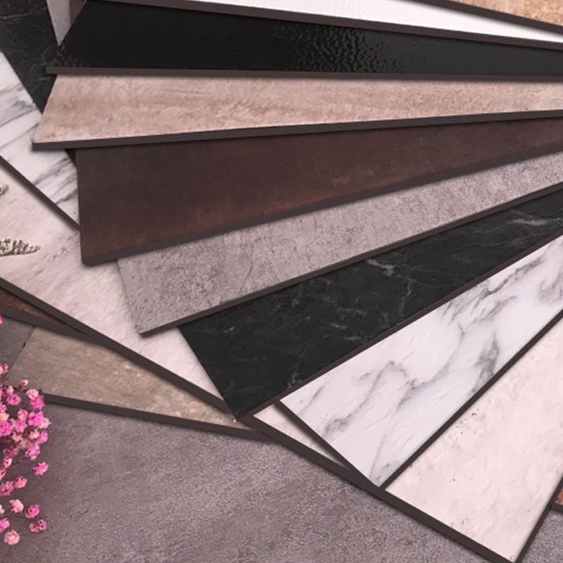 Indoor Flooring Vinyl Marble Print Peel and Stick Flooring Vinyl