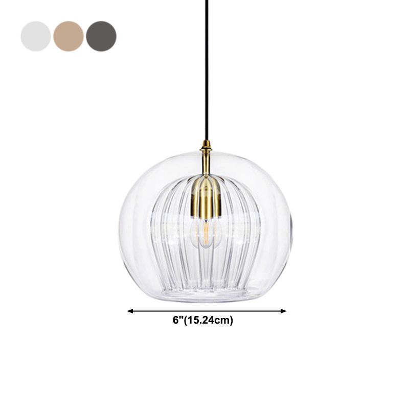 Zeitgenössisches Glas hängend Licht kreativer Anhänger Beleuchtung