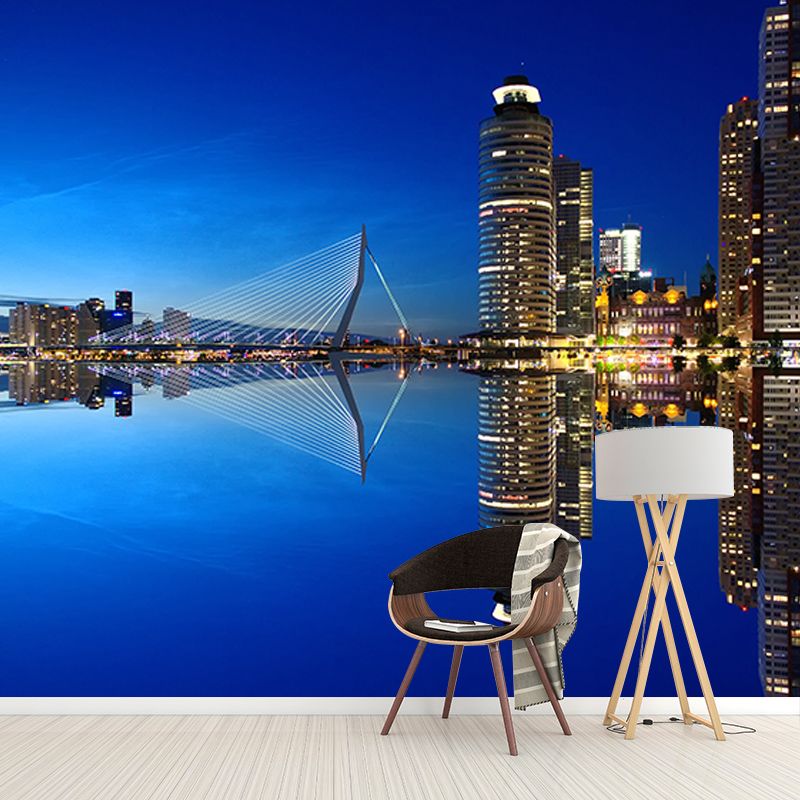 Mural Wallpaper Urban Landscape Photography Environment Friendly Living Room Wall Mural