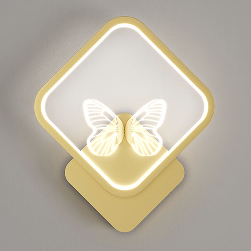 Metallgeometrische Form Wandmontage Beleuchtung moderner Stil 3-Lights Wandmontageleuchte