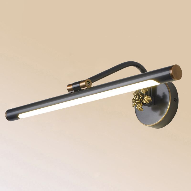 Adjustable Tube Bath Vanity Mirror Light Vintage Metal LED Wall Mount Light Fixture