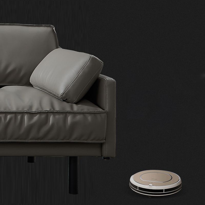 Canapé industriel à bras carré à dossier serré, imperméable et résistant à l'usure