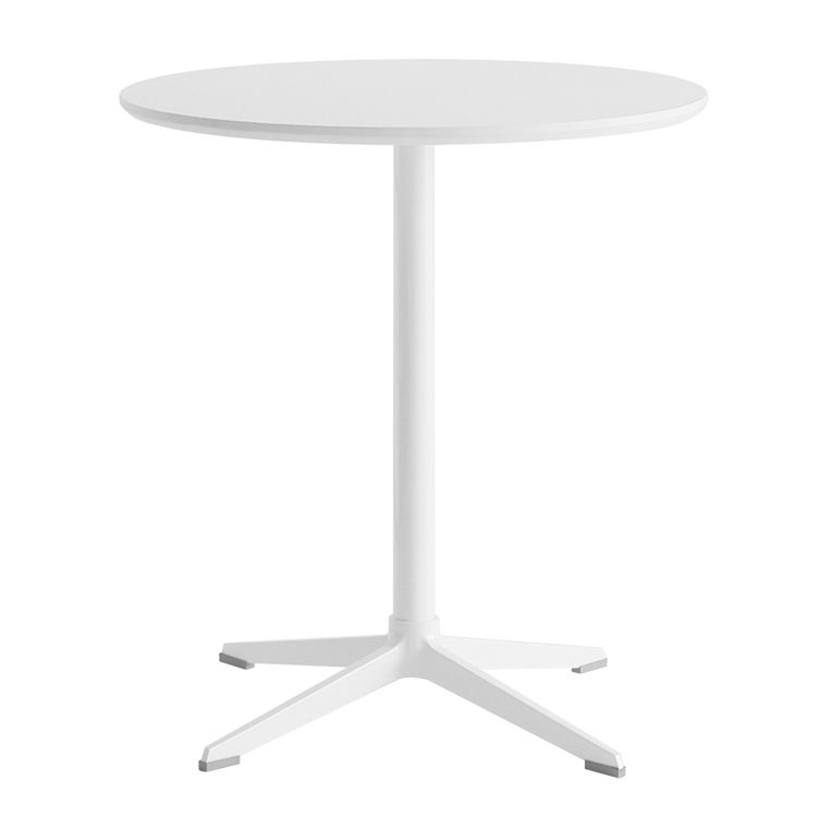 Contemporary Round Shape Dining Table Standard Kitchen Dining Table with Pedestal Base