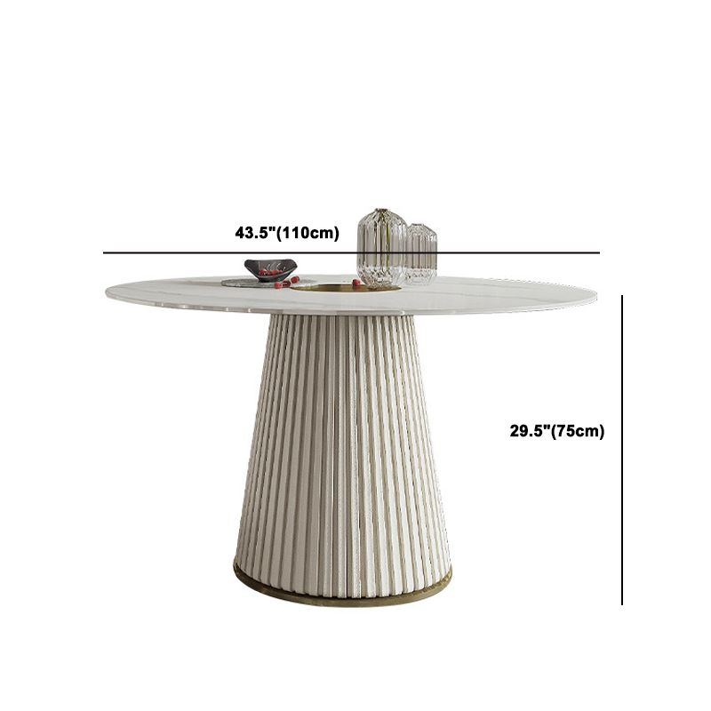 Nordic Glam Rectangle Sintered Stone Table Set 1/2/3/5/7 Pieces Dining Set