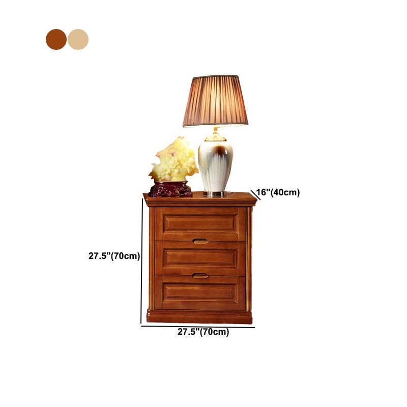 Rectangle Wood Side Cabinet Soft Close Drawers Storage Cabinet