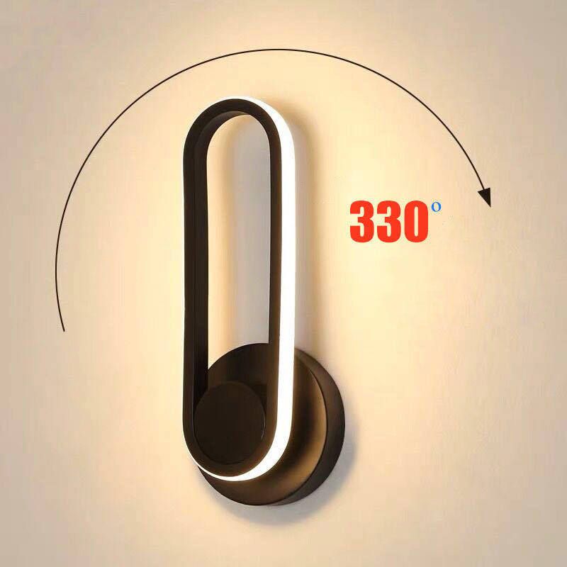 Moderna Minimalista Estilo Lineo Lucina de pared lineal Metal 1 luces de pared ligeras para sala de estar