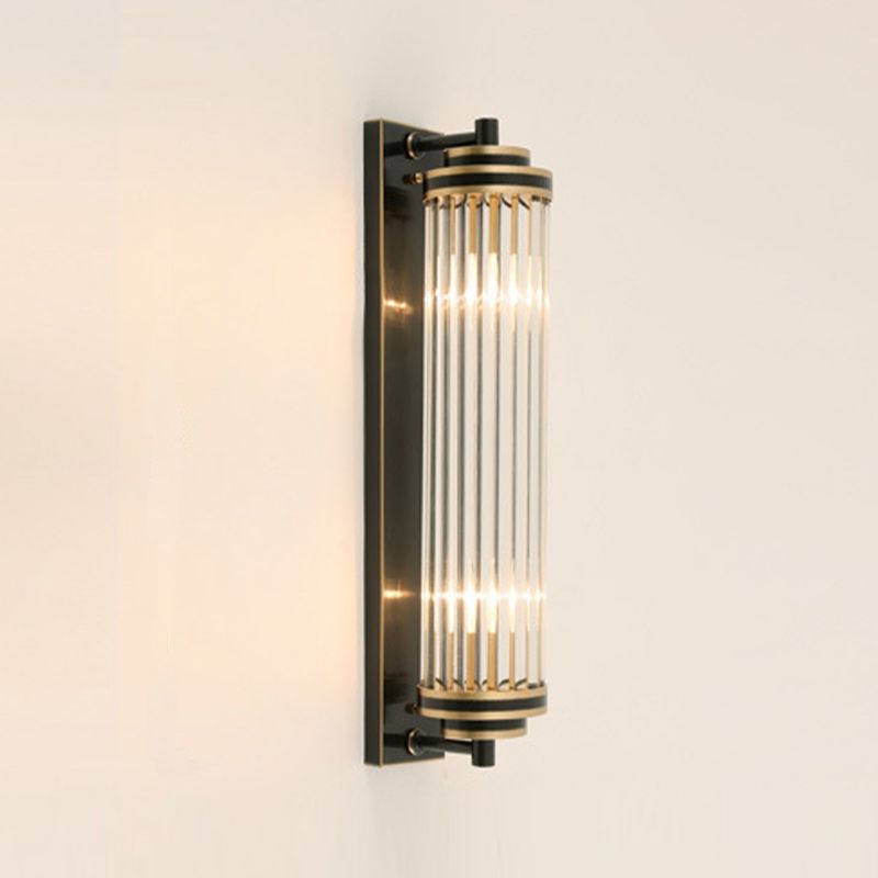 2-Light Cylinder Wall Mount Lighting Modern Wall Mounted Lamps for Living Room