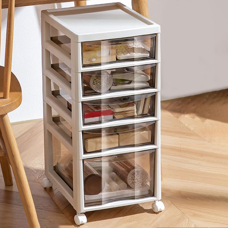 Modern Plastic File Cabinet Drawers Storage Filing Cabinet for Office