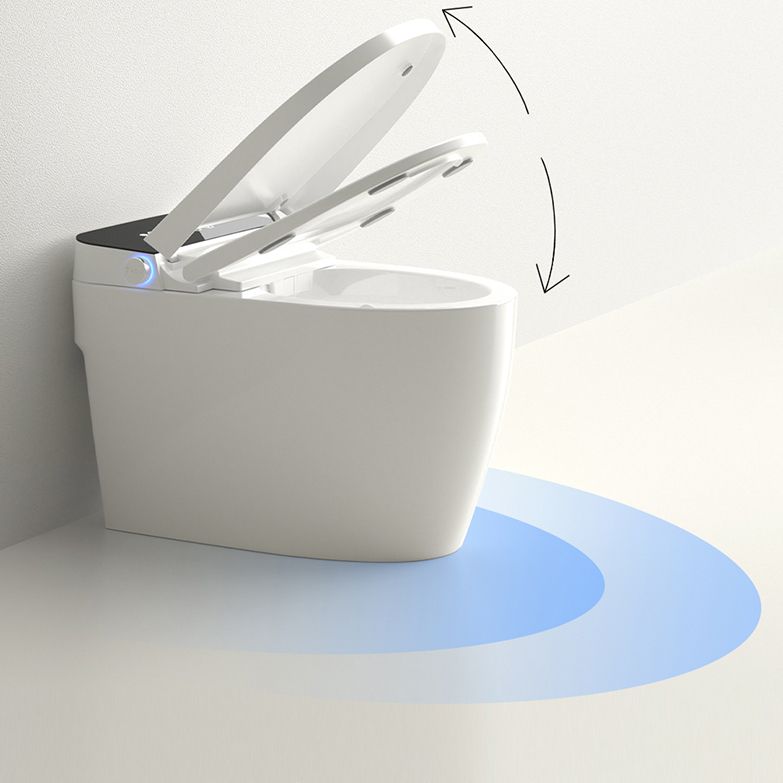 Modern Porcelain Toilet Bowl Floor Mounted All-In-One Urine Toilet