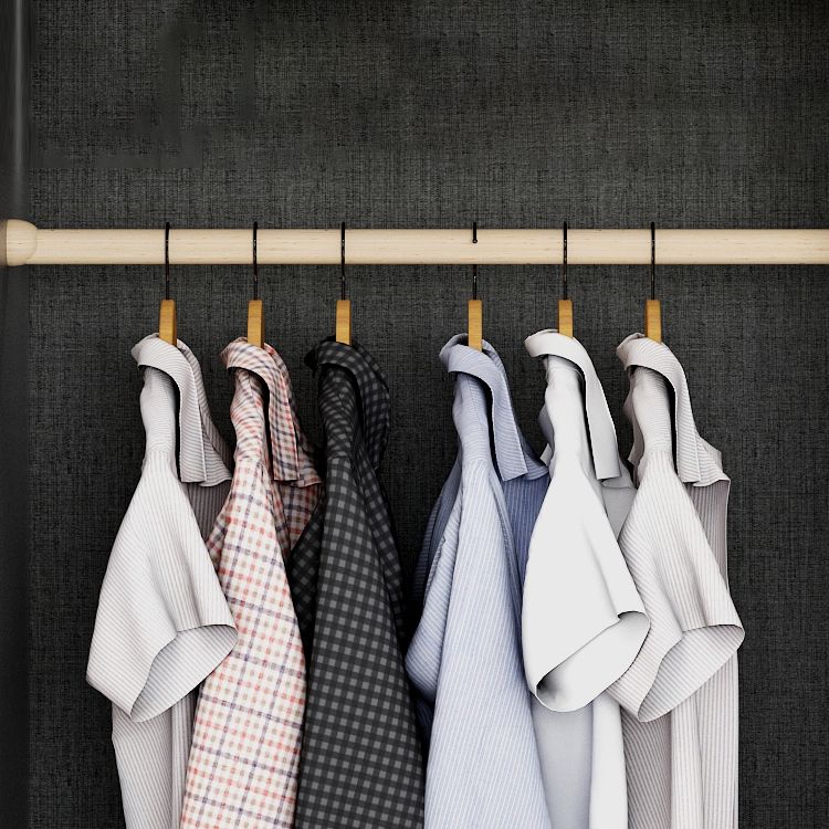 Modern Storage Cabinet Engineered Wood Wardrobe Armoire for Bedroom