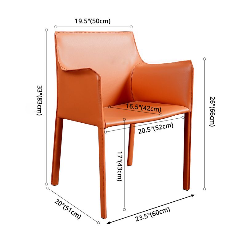 Chaise de salle à manger moderne en simili cuir, finition mate, fauteuils de salle à manger à dossier solide