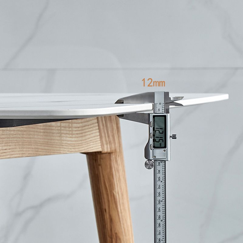 Modern Style Solid Wood Dining Set 1/4/5/7 Pieces Dining Set for Dining Areas