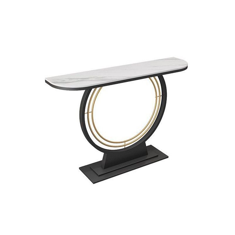 Rectangle Modern Console Accent Table Antique Finish Console Sofa Table