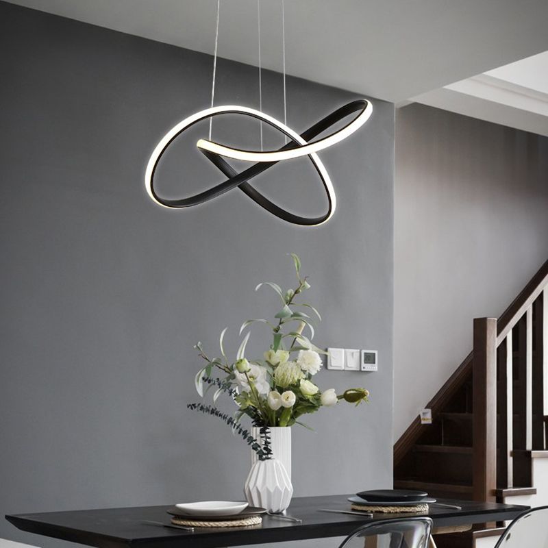 Geometrieform Hanging Lampe Lampe Moderne Stilanhängerlampe für Esszimmer