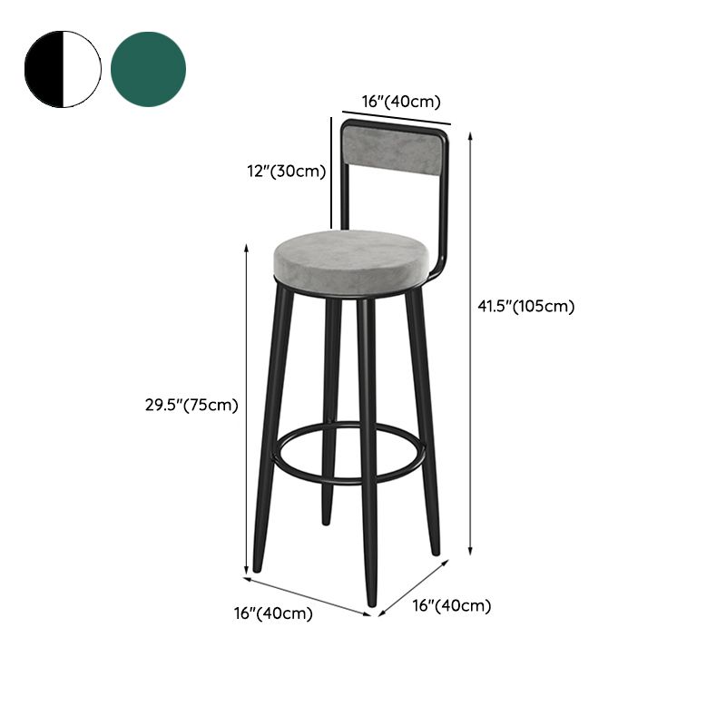 Glam Bistro Set 1/2/3 Pieces Stone Bar-Height Bar table with Upholstered Stools