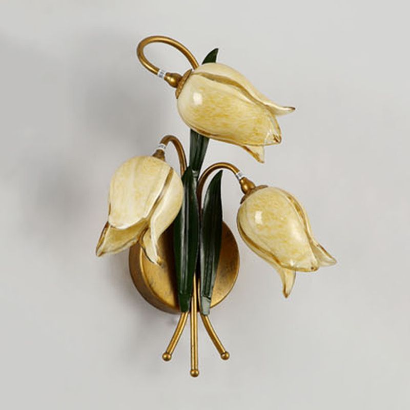 Modern Vanity Lighting Creative Glass Wall Light Sconce for Bathroom