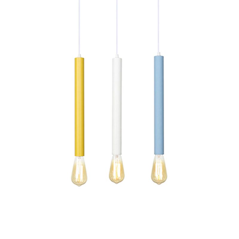 15 "Höhenmakaroon-Mini-Anhängerlampe Langstreifen Einfachheit 1-Licht-Treppe Beleuchtung