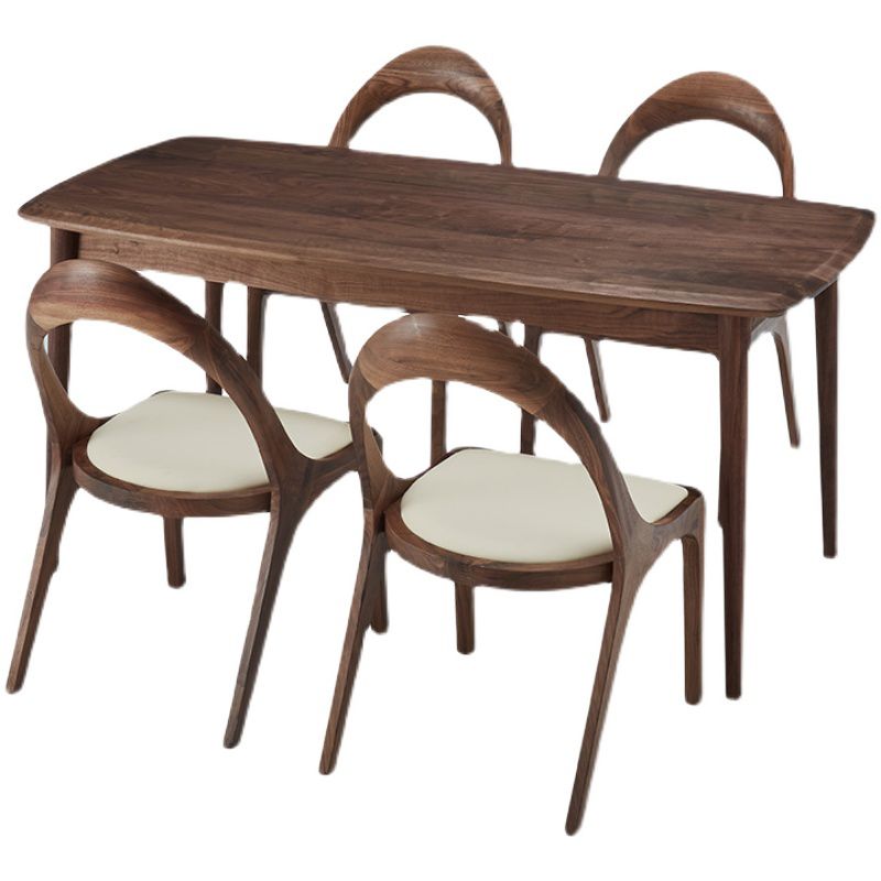 Modern 1/2/4/5/6 Pieces Dining Set Solid Wood Dining Furniture Set /Separate Items