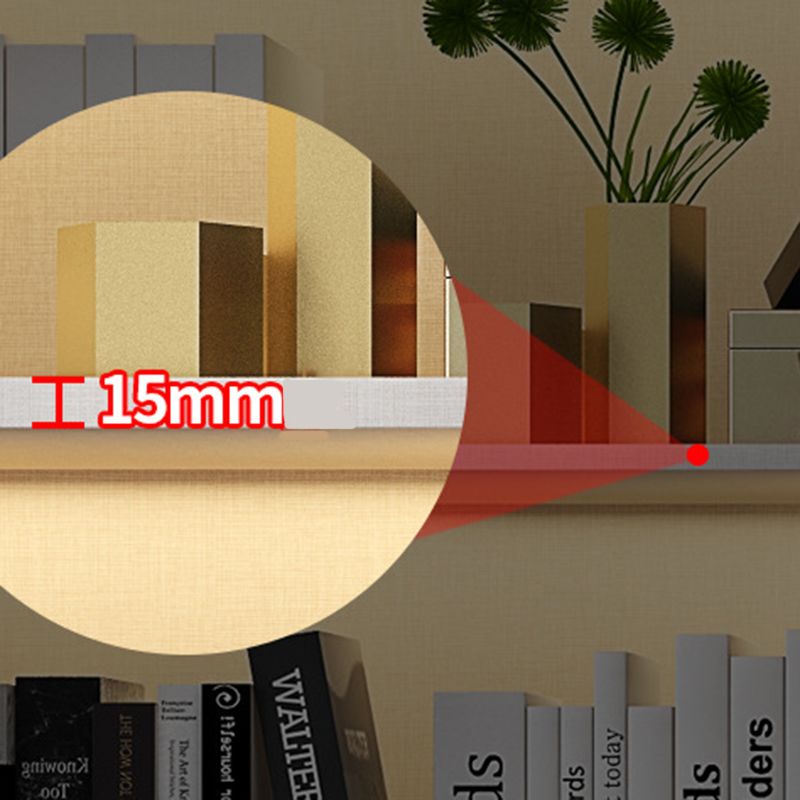 Glam Standard Book Shelf Engineered Wood Bookcase with Doors