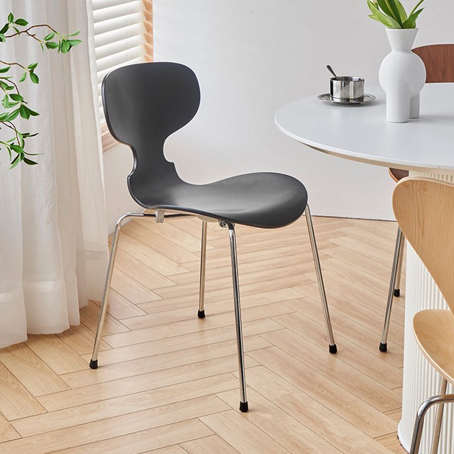 Modern Style Side Chair Wooden Indoor 19.29" Wide Dining Chair