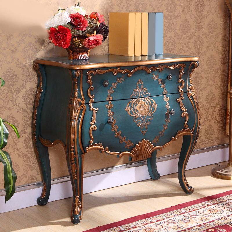 Traditional Storage Chest Solid Wood Dresser with 2/3 Drawers