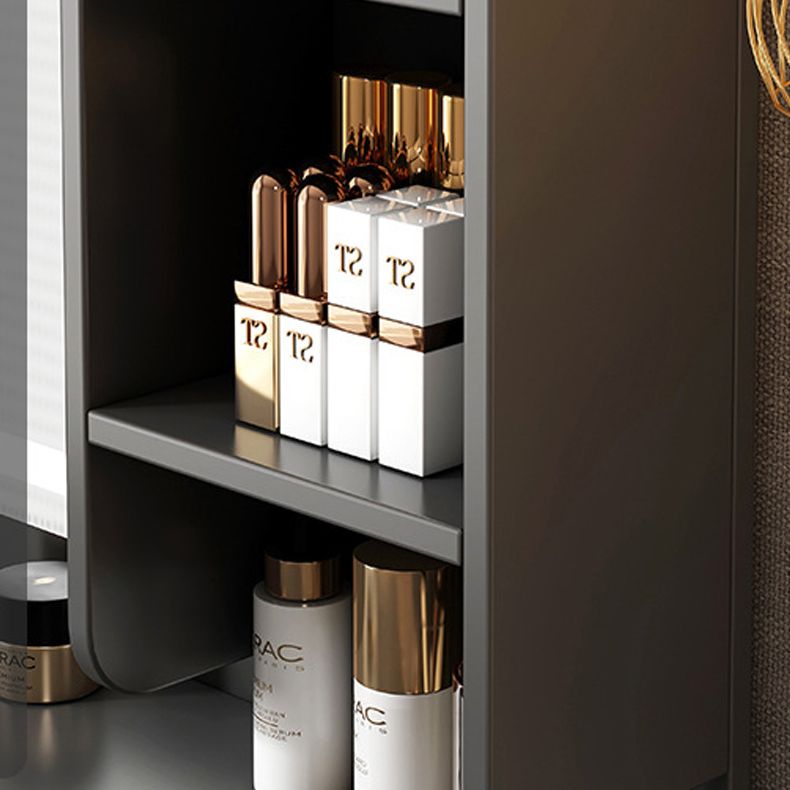 Modern 15.7" Wide Make-up Vanity with Drawer Modern Style Wooden Makeup Table