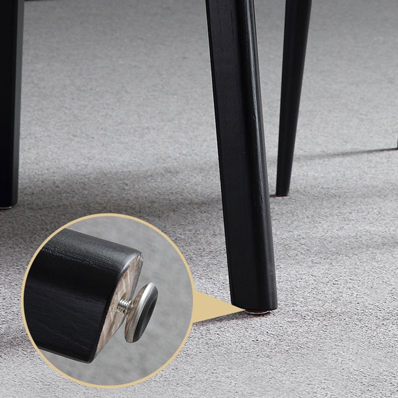 Contemporary 1/4/5/7 Pieces Dining Table and Chairs Leather Dining Chairs Set