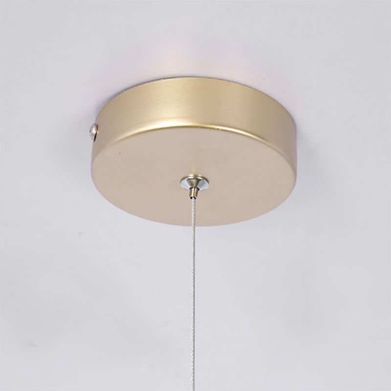 Nordic Metal Island Light Black 47.5" Wide LED Island Pendant for Dining Room