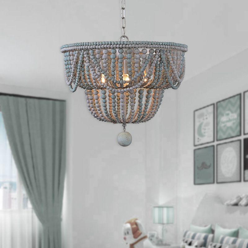 Perle lustre luminaire luminaire vintage berge d'éclairage pour le restaurant