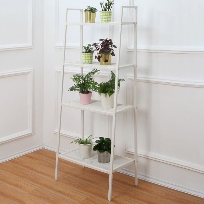 Scandinavian Style Shelf Bookcase Open Back Bookshelf for Home and Office