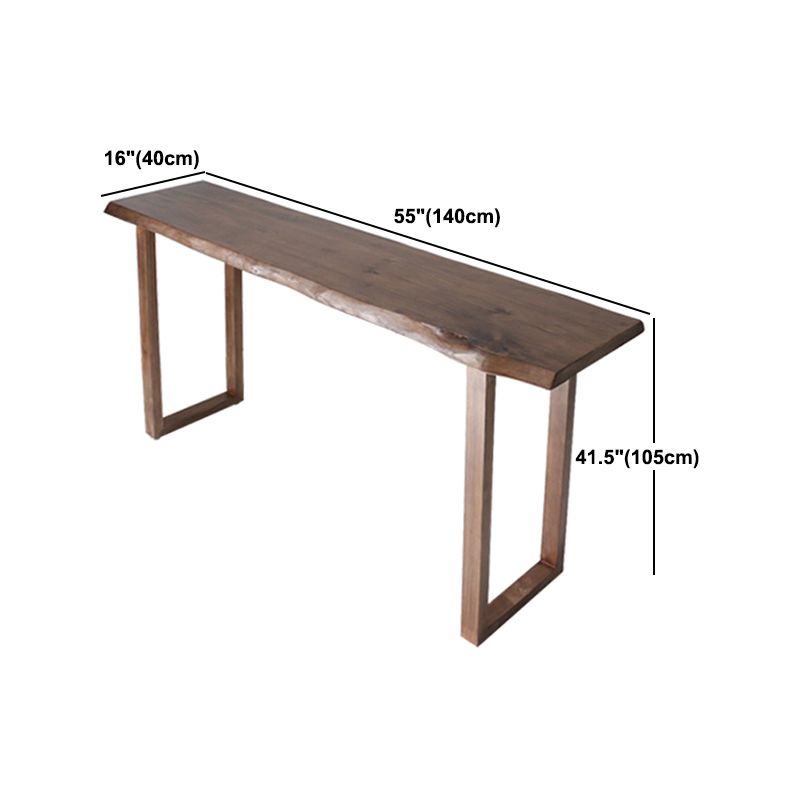 Industrial 1/2/4/5 Pieces Wooden Bar Table Set Rectangle Bar Table with High Stools