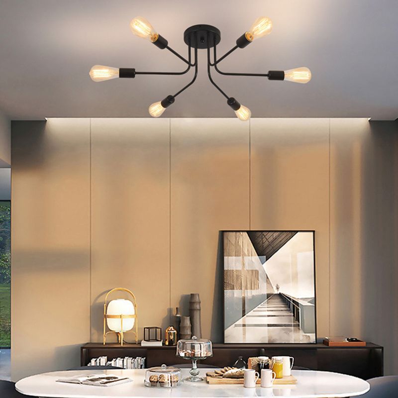 Contemporary Ceiling Lamp Minimalism Flush Mount Light Fixture