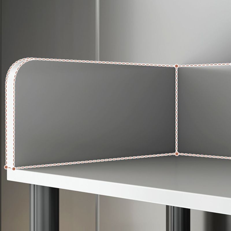 Engineered Wood Standard Bookshelf Open Back Bookcase with Shelves