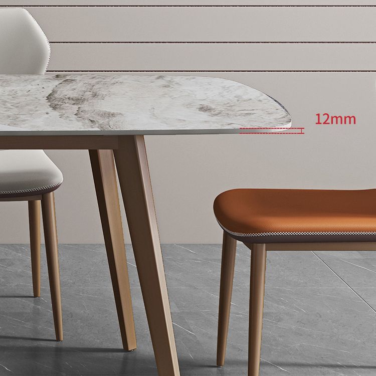 Glam 1/2/5/7 Pieces Dining Set Rectangular Dining Room Table