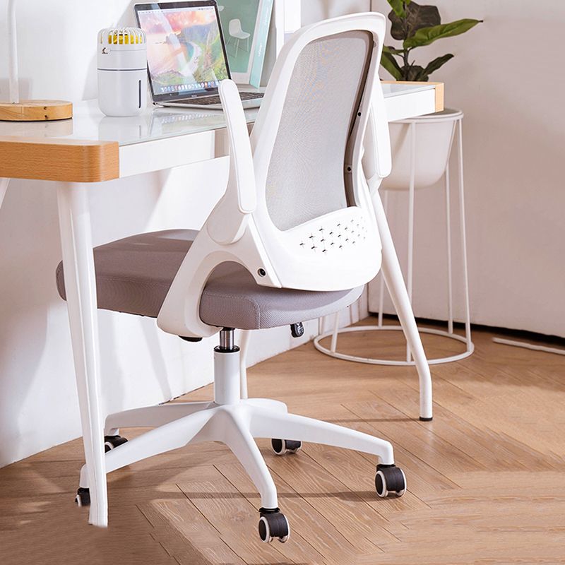 Modern Style Office Chair Adjustable Seat Height with Wheels