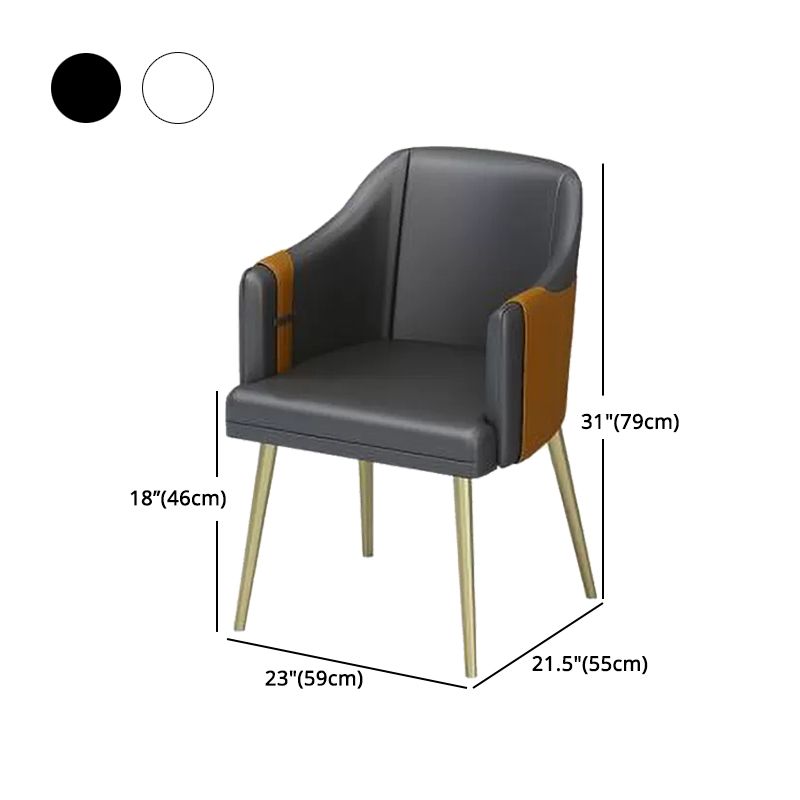 Glam 1/2/5/7 Pieces Dinette Set Sintered Stone Dining Furniture Set with Leather Chairs