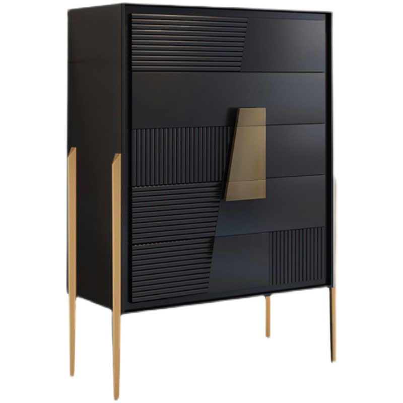 Glam Lingerie Chest Wood Storage Chest with Drawers for Bedroom